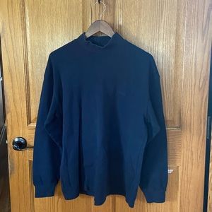 Columbia Mens Long Sleeve Mock Turtle Neck Size XL